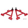 1979-93 Mustang BMR Tubular K-Member & Control Arm Kit  - Pushrod - Red 5.0/5.8