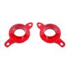 1979-1993 Mustang BMR Tubular K-Member & Control Arm Kit w/ Spring Cups - Coyote Swap - Red