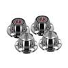 1992-96 Bronco Plastic Wheel Center Cap Kit  - Red