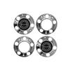 1992-96 Bronco SVE Metal Center Cap Kit  - Black