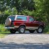 1992-96 Bronco Plastic Wheel Center Cap Kit  - Black