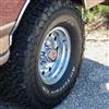 1992-96 Bronco Plastic Wheel Center Cap Kit  - Red