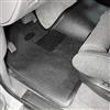 1992-96 Bronco Front Floor Rubber Throw Mat - Ford Logo