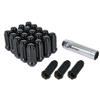 1992-1996 Bronco Spline Drive Lug Nut Kit - Black