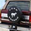 1992-96 Bronco Tailgate Finish Panel Trim - Smoke w/ Ford Oval
