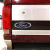 1992-96 Bronco Tailgate Finish Panel Trim - Smoke w/ Ford Oval