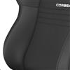 Corbeau A4 Cloth Seat Pair - Black
