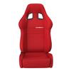 Corbeau A4 Cloth Seat Pair - Red