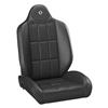 Corbeau Baja RS Reclining Suspension Seat Pair - Vinyl - Black