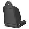 Corbeau Baja RS Reclining Suspension Seat Pair - Vinyl w/ Cloth Inserts - Black