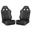 Corbeau Baja XRS Reclining Suspension Seat Pair - Vinyl - Black