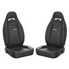 Corbeau Moab Seat Pair - Vinyl - Black