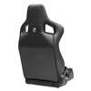 Corbeau RRB Pair - Diamond Pattern  - Black Vinyl w/ Black Stitching