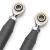 1990-93 Mustang Corbeau 2" Bolt In 4 Point Harness & Bar Kit  - Black