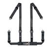 1990-93 Mustang Corbeau 2" Bolt In 4 Point Harness & Bar Kit  - Black