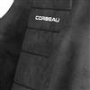 Mustang Corbeau GTS 2 Seat Pair  Black Microsuede