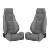 Mustang Corbeau GTS 2 Seat Pair Gray Cloth
