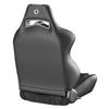 Mustang Corbeau LG1 Microsuede Seat Pair - Black