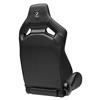 Corbeau Sportline RRX Reclining Seat - Black W/ Red Insert
