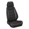Corbeau Sport Seat Pair  - Black Leather