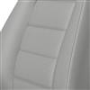 Gray Corbeau Vinyl Sport Seat Pair