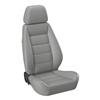 Gray Corbeau Vinyl Sport Seat Pair