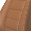 Corbeau Sport Seat Pair  - Tan Vinyl
