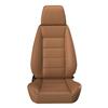 Corbeau Sport Seat Pair  - Tan Vinyl