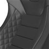 Corbeau Sportline RRS Racing Seat Pair  - Black Vinyl Diamond/Black Stitching