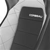 Corbeau Sportline RRX Reclining Seat - Black W/ Gray Insert