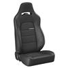 Corbeau Trailcat Seat Pair - Vinyl  - Black