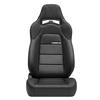 Corbeau Trailcat Seat Pair - Vinyl - Black