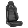 Corbeau Trailcat Seat Pair - Vinyl - Black