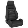 Mustang Corbeau GTS 2 Seat Pair Black Cloth