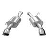 2005-2010 Mustang Corsa Sport Axle Back Exhaust - Polished Tips
