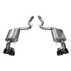 2015-2017 Mustang 5.0 Corsa 3" Sport Axle Back w/ 4" Black Quad Tips