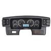 1987-89 Mustang Dakota Digital VHX Digital Gauge Cluster  - Black Alloy w/ White Backlighting