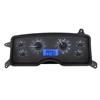 1987-1989 Mustang Dakota Digital VHX Digital Instrument Cluster - Carbon Face w/ Blue Backlighting