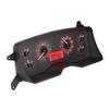 1987-89 Mustang Dakota Digital VHX Digital Gauge Cluster  - Carbon Face w/ Red Backlighting