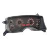 1990-93 Mustang Dakota Digital VHX Digital Instrument Cluster  - Carbon Face w/ Red Backlighting