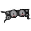 1979-86 Mustang Dakota Digital VHX Digital Instrument Cluster  - Satin Face w/ Red Backlighting
