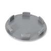 1987-93 Mustang Console Armrest Hinge Access Plug Kit  - Smoke Gray