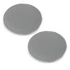1987-93 Mustang Console Armrest Hinge Access Plug Kit  - Smoke Gray