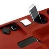 1987-93 Mustang Cup Holder Console Panel  - Scarlet Red