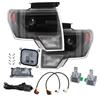 2010-14 F-150 Raptor HID Headlight Conversion Kit with LED Bulbs