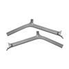 1993-95 F-150 SVT Lightning A-pillar Trim Panels  - Gray