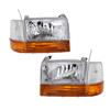 1993-1995 F-150 SVT Lightning Clear Diamond Headlight Kit
