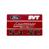 2001-04 F-150 SVT Lightning Embossed Air Box Emblem
