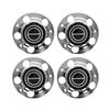 1992-96 F150 Plastic 2WD Center Cap Kit  - Black