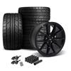 2024-26 Mustang Ford Performance Dark Horse Wheel & Nitto Tire Kit - 19x9.5/10  - Satin Black